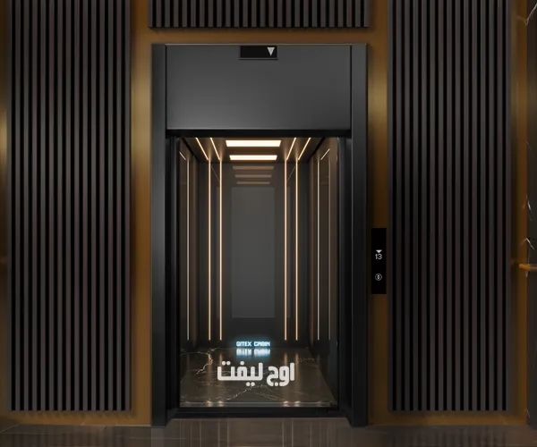 کابین مدرن آسانسور