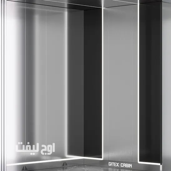 کابین استیل آسانسور