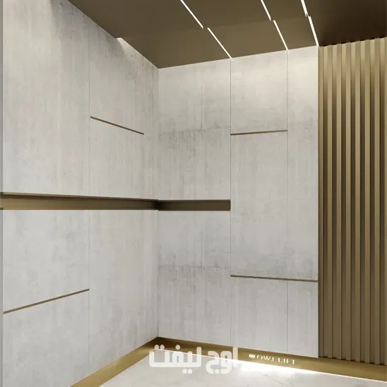 کابین مدرن آسانسور