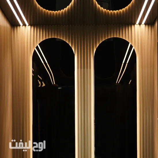 کابین آسانسور موناکو طلایی