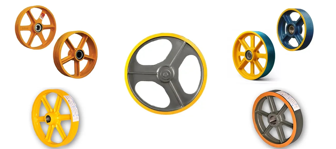 فلکه موتور آسانسور