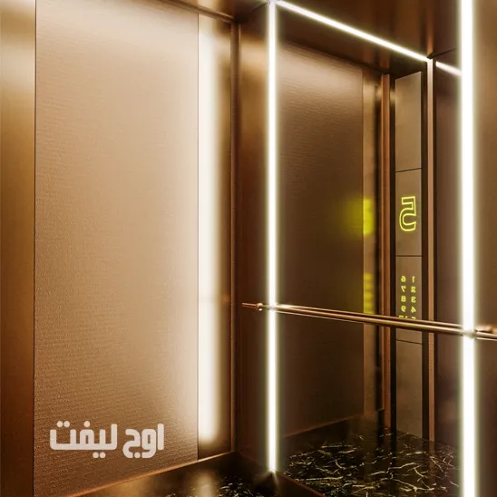 کابین مدرن آسانسور
