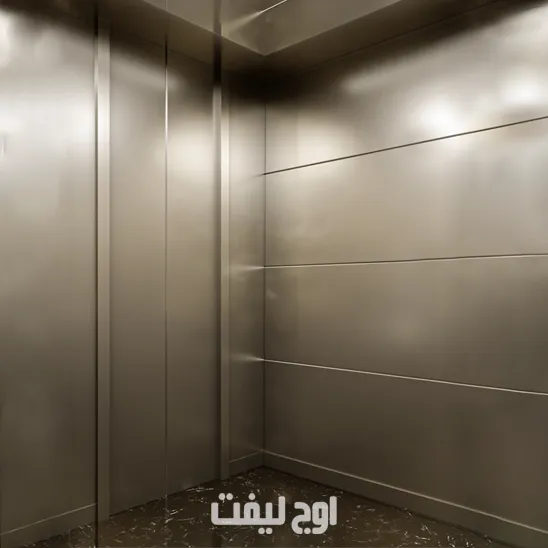 کابین استیل نقره ای
