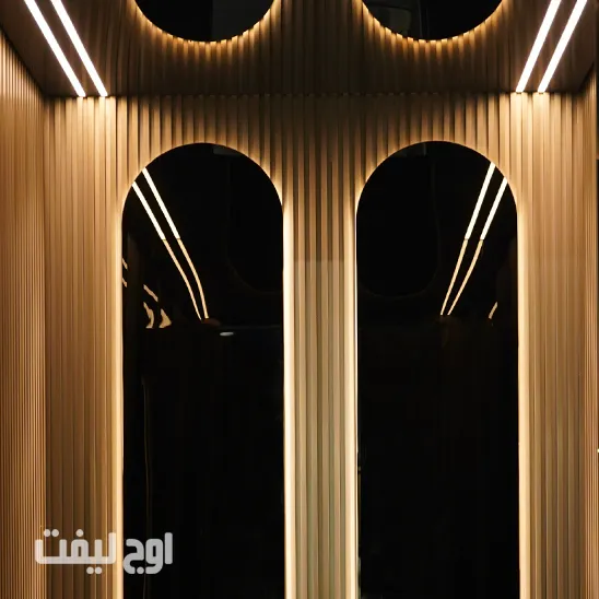 کابین آسانسور موناکو طلایی