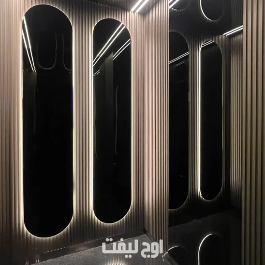 کابین آسانسور موناکو نقره ای