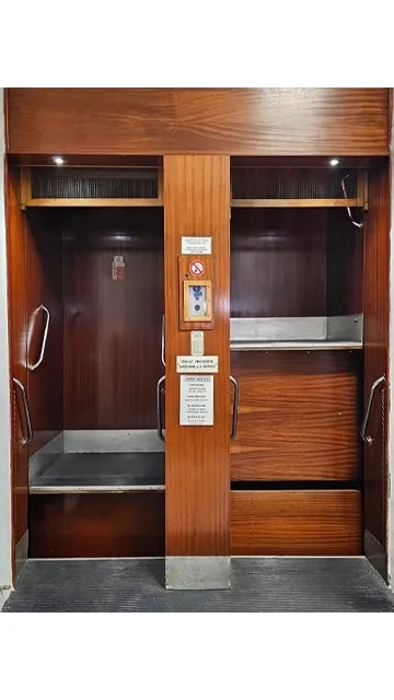 آسانسور خطرناک و بدون توقف